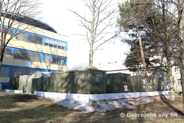 Premiér Peter Pellegrini v Ústrednej vojenskej nemocnici SNP- Fakultnej nemocnici v Ružomberku.