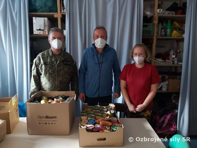 Zbierka potravín pre Charitu v Martine