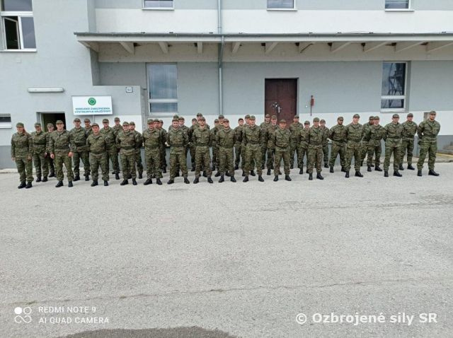 Začatie základného vojenského výcviku v Martine