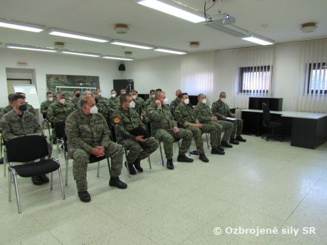 Veliteľské zhromaždenie veliteľa taktického krídla Sliač