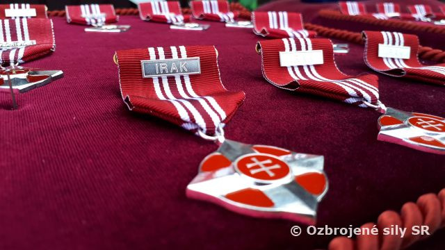 Slávnostné privítanie vojakov po návrate z misií v Afganistane a Iraku