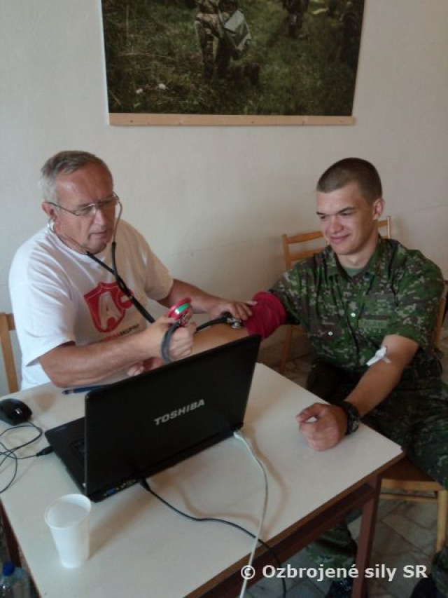 Príslušníci Základne výcviku a mobilizačného doplňovania Martin darovali krv