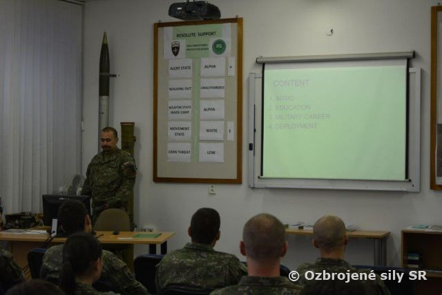 Kľúčový personál pre príspevok OS SR do Predsunutej prítomnosti v Lotyšsku