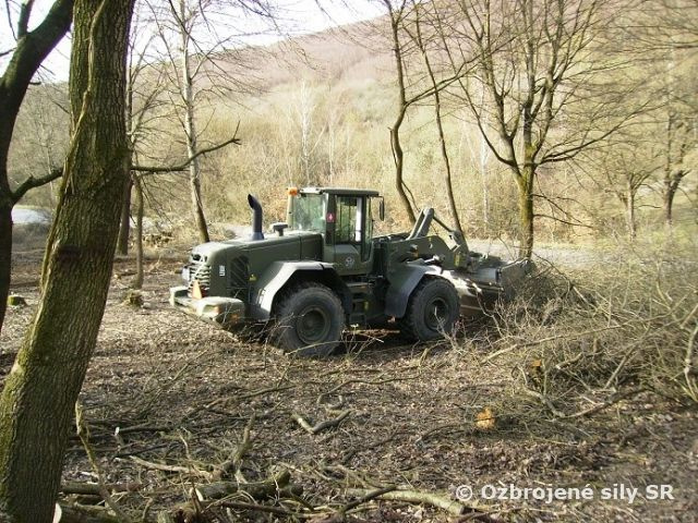 Sezónna údržba UVZ  v Základni výcviku a mobilizačného doplňovania Martin
