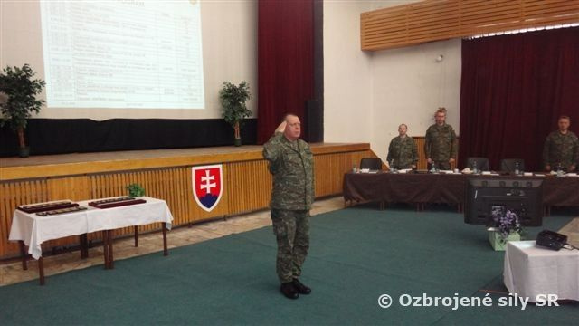 Vyhodnotenie výcvikového roka 2017 v Základni výcviku a mobilizačného doplňovania