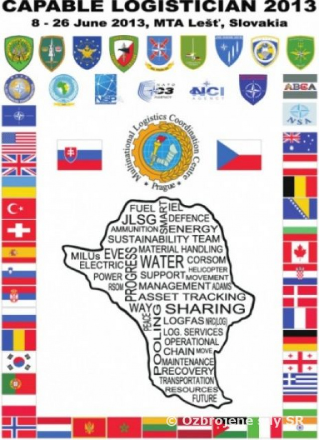 Na cvičenie Capable Logistician 2013 postupne prichádzajú vojaci