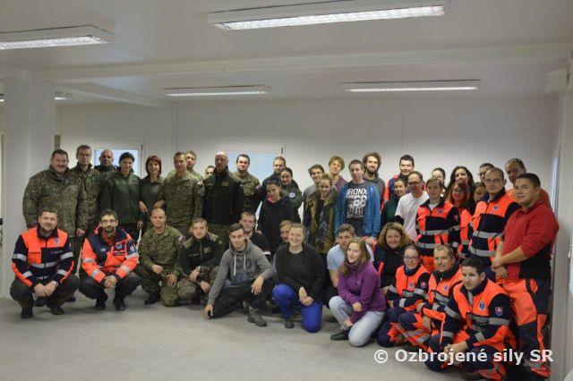 Spoločný odborný výcvik obväzísk a odborností H-10 v OS SR s IZS SR