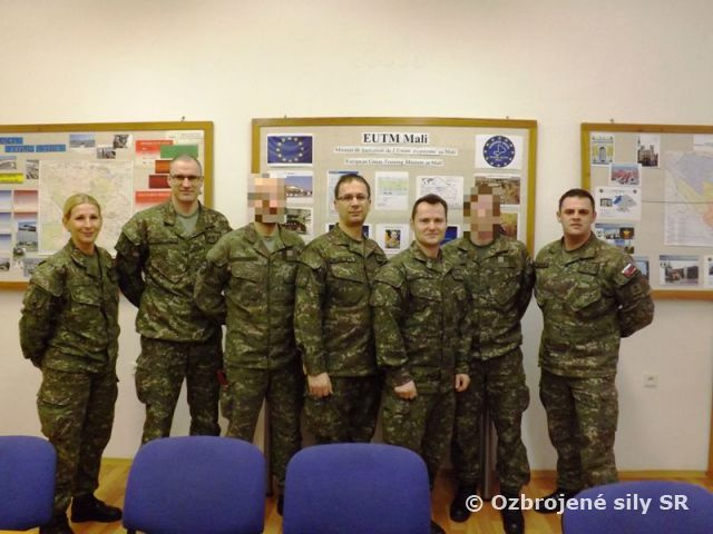 Výcvik príslušníkov OS SR do operácie EUTM Mali