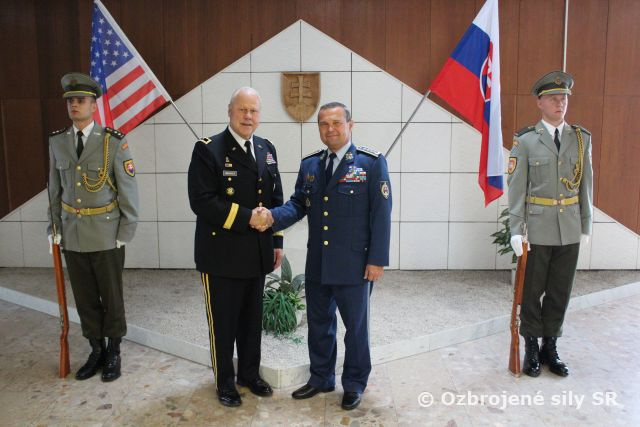 Veliteľ Národnej gardy americkej Indiany navštívil Slovensko