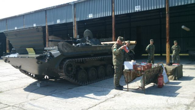 Školenie a inštruktáž v Prápore výcviku Martin