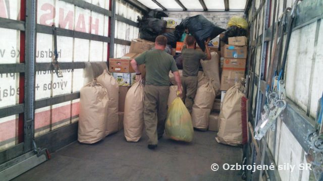 Humanitárnu pomoc bola vyexpedovaná
