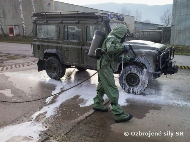 Kurz obslúh dekontaminačných zariadení Sanijet