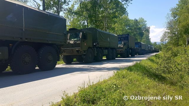 Prápor logistiky Hlohovec súčasťou cvičenia LOGEX 2017