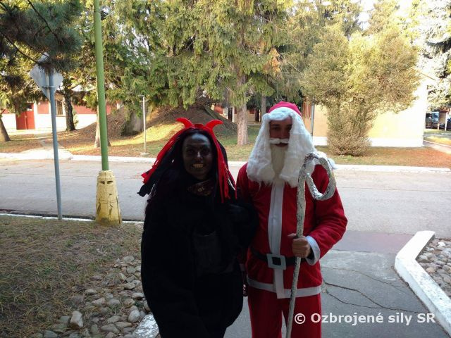 Mikuláš na útvare