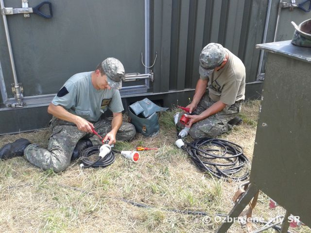 Prápor Logistiky Hlohovec súčasťou cvičenia Nový Horizont 2016