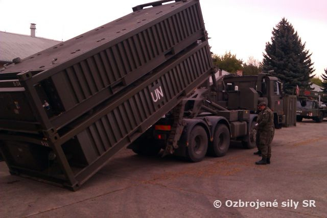 Logistické zabezpečenie komplexného štábneho nácviku mb NC 2013 v Nemšovej