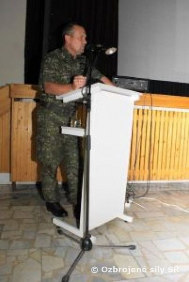 Martinský Prápor výcviku navštívil náčelník Generálneho štábu