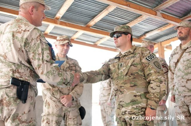 Transfer of Authority na Veliteľstve Joint Task Force Paladin