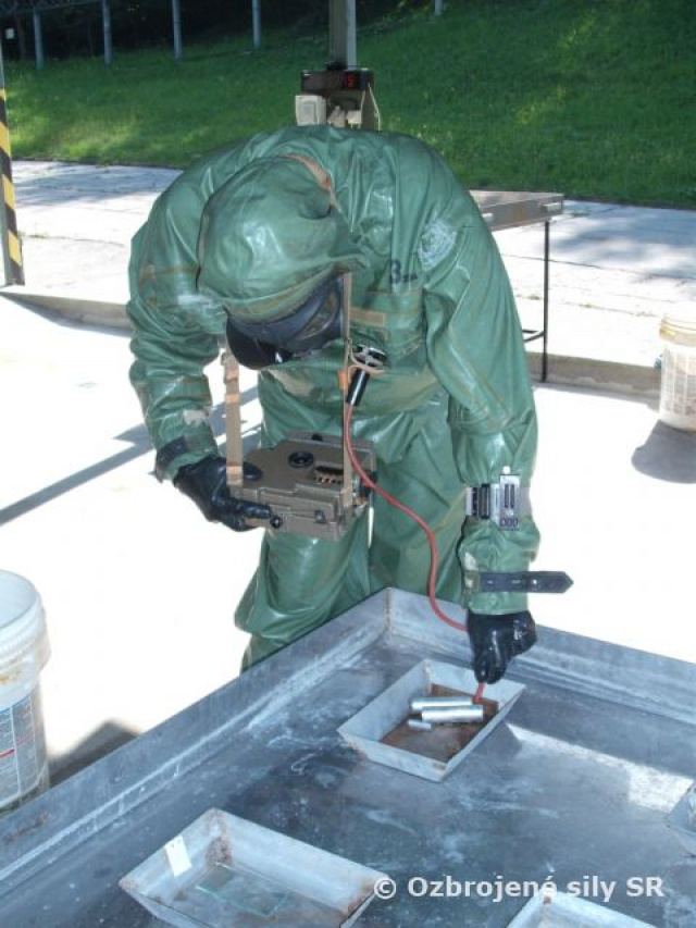 Ukončenie kurzu chemických pozorovateľov rôt 