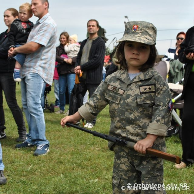 Deň detí s Ozbrojenými silami SR navštívili stovky detí