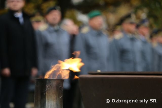 Generál Maxim si pripomenul zosnulých príslušníkov ozbrojených síl