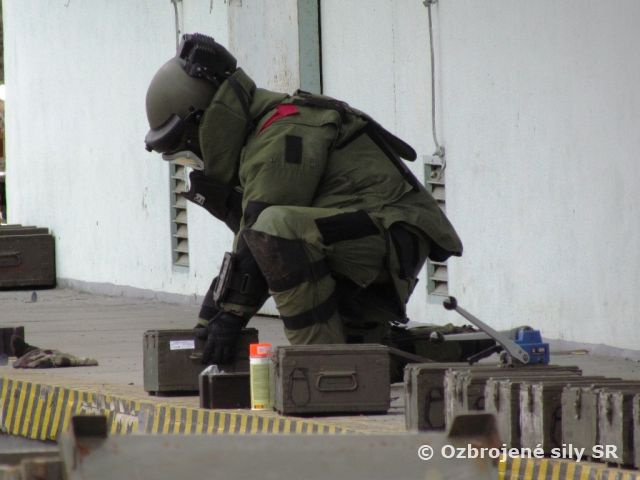Špecialisti EOD pokračujú v likvidácii munície