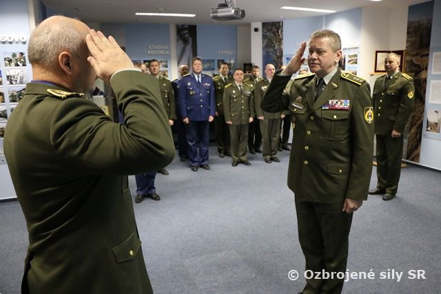 Nový veliteľ Strategického centra krízového manažmentu GŠ OS SR