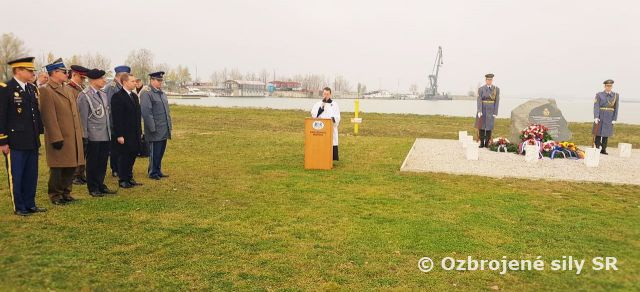 BG Lorinc na pietnej spomienke v Čuňove  