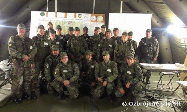 Multifunkčný prápor cvičil v posádke Hlohovec v rámci cvičenia Fort Pribina II 2012