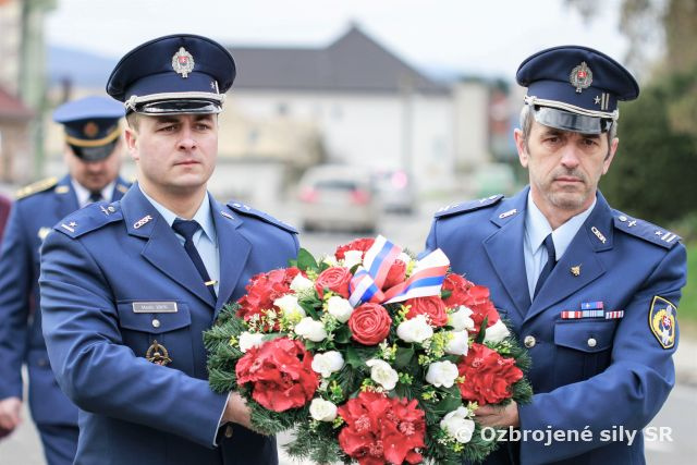Pietny akt pri príležitosti 79. výročia oslobodenia mesta Sliač