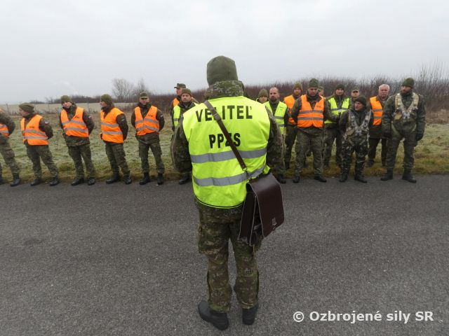 Nácvik pozemnej pátracej a záchrannej služby v 81.krídle Sliač