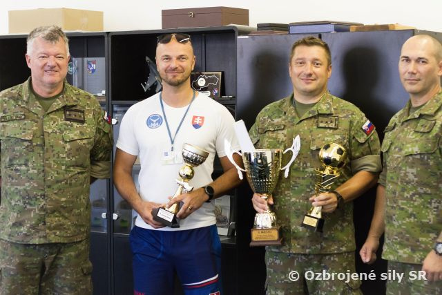 Získané ocenenie príslušníkov 81.krídla Sliač