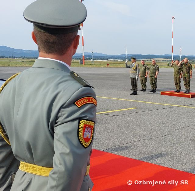 Návšteva náčelníka Generálneho štábu ozbrojených síl Holandska