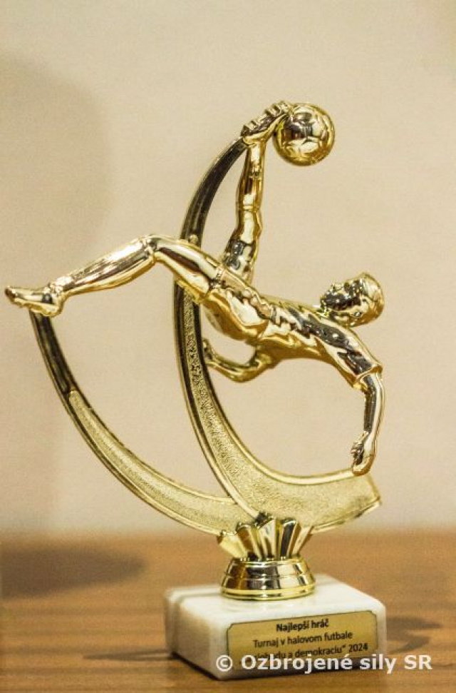 Účasť príslušníkov 81. krídla Sliač na turnaji v halovom futbale                             