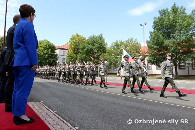 Návšteva ministerky obrany Spolkovej republiky Nemecka