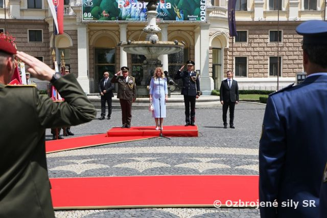 Príslušníci VePBA súčasťou inaugurácie prezidentky Slovenskej republiky