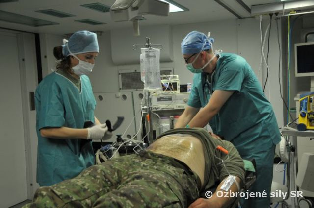 Poľná mobilná zdravotnícka jednotka ROLE 2E cvičila na Lešti