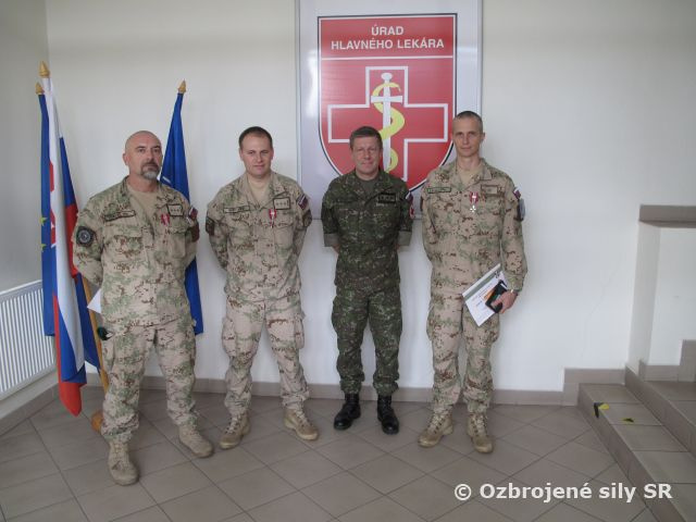 Návrat zdravotníkov z vojenskej operácie RS Afganistan