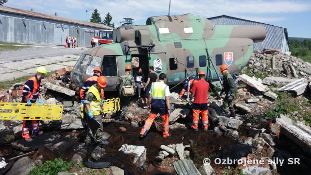 Spoločný odborný výcvik obväzísk a odborností H-10 v OS SR s IZS SR