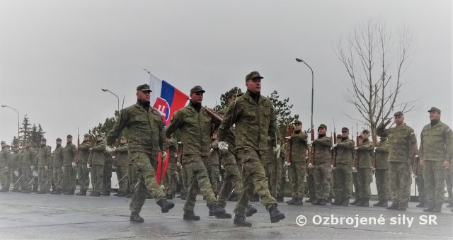 Slávnostný nástup VePBA 
