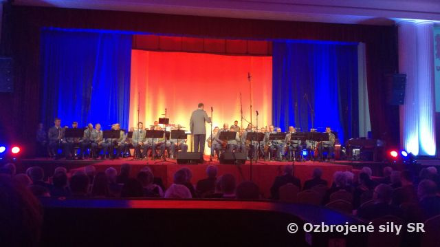 Slávnostný koncert Vojenskej hudby Banská Bystrica