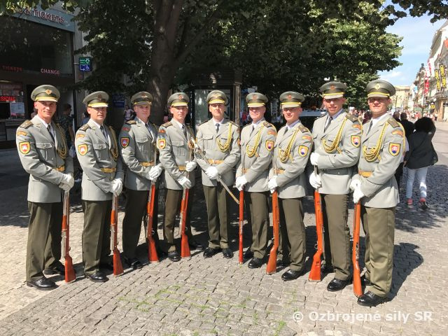 Čestná stráž OS SR súčasťou medzinárodnej exhibície čestných stráží