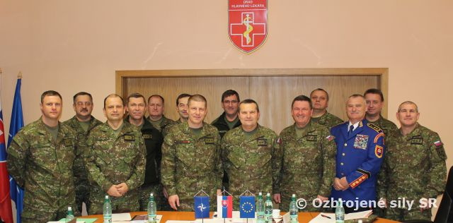 Návšteva N GŠ OS SR a zasadanie vojenskej rady NGŠ OS SR 