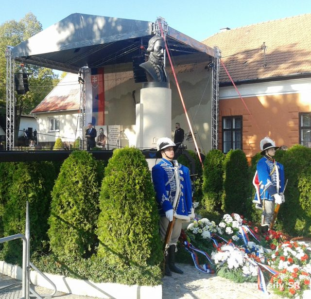 Celonárodná spomienka na Ľ. Štúra  v jeho rodnej obci