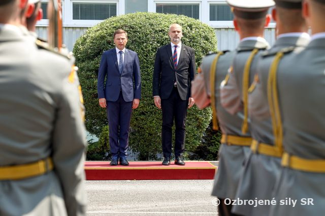 Privítanie ministra obrany Estónska