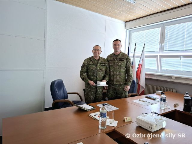 Návšteva Zástupcu náčelníka Generálneho štábu OS SR - náčelníka štábu