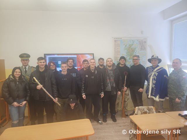 Prezentácia VePBA a ČS OS SR na SSOŠ – Gastroškola