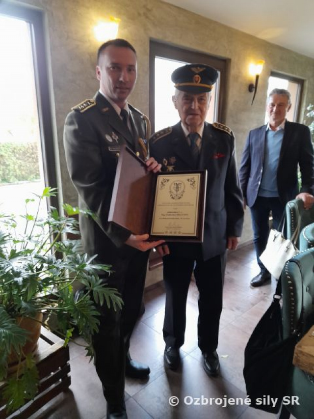 Jubileum plukovníka v.v. Ľudovíta Balca