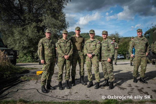 Príslušníci ČS OS SR v súťaži malých jednotiek