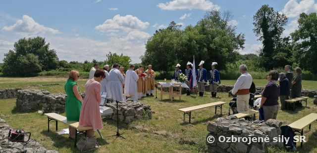 Čestná stráž OS SR súčasťou Cyrilo-metodskej púte  